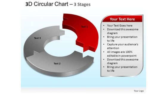 PowerPoint Templates Marketing Circular Chart Ppt Backgrounds