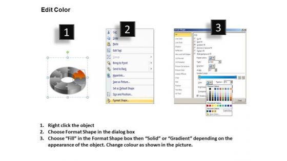 PowerPoint Templates Marketing Circular Chart Ppt Template
