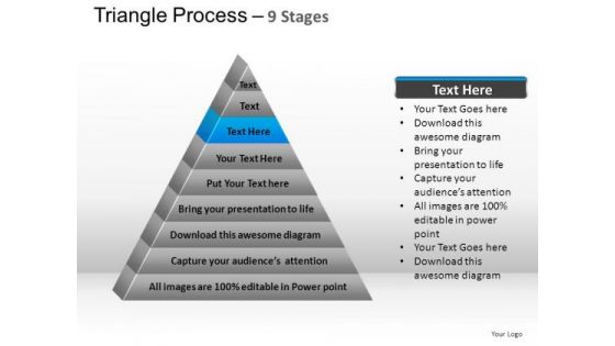 PowerPoint Templates Marketing Triangle Process Ppt Presentation