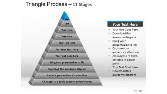 PowerPoint Templates Marketing Triangle Process Ppt Templates