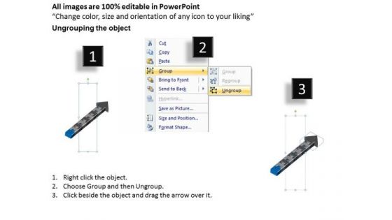 PowerPoint Templates Process Layout Non Profit Business Plan