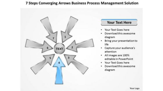PowerPoint Templates Process Management Solution Ppt Circular Arrow
