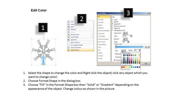 PowerPoint Templates Process Management Solution Ppt Circular Arrow