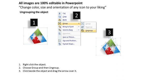 PowerPoint Templates Process Model Diagram Circular Flow