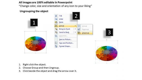 PowerPoint Templates Puzzle Process Company Ppt Design