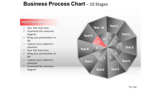 PowerPoint Templates Sales Circular Quadrant Ppt Presentation