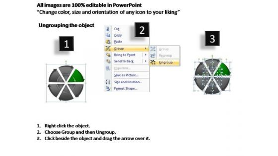PowerPoint Templates Sales Flow Of Circular Ppt Presentation