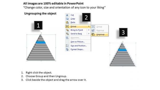 PowerPoint Templates Sales Triangle Process Ppt Slides