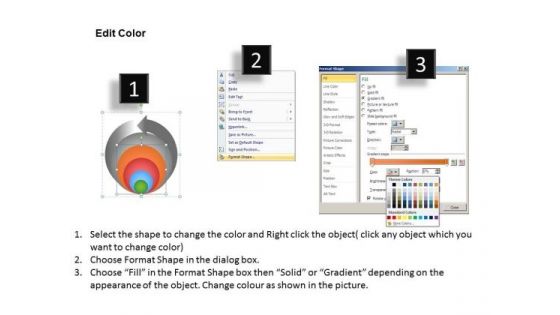 PowerPoint Templates Stacked Venn Core Diagram Ppt Themes