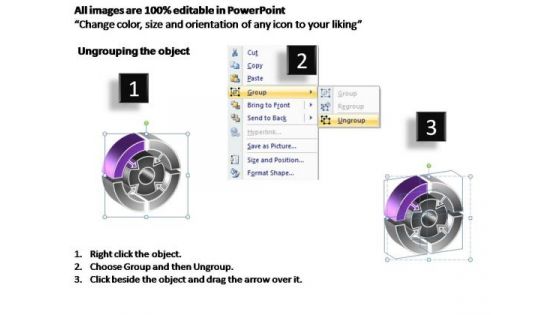 PowerPoint Templates Strategy Interconnected Circular Chart Ppt Designs