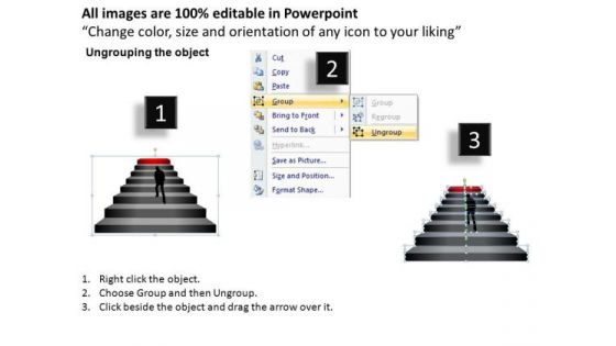 PowerPoint Templates Strategy Ladder Ppt Presentation Designs