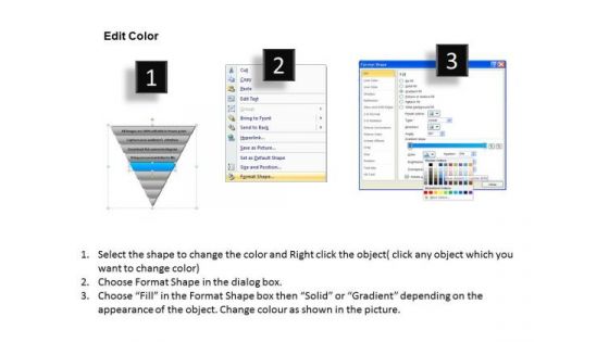PowerPoint Templates Strategy Pyramid Process Ppt Backgrounds