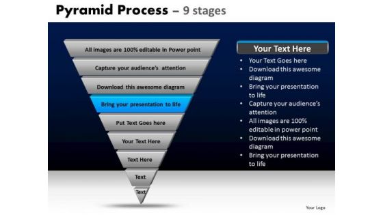 PowerPoint Templates Strategy Pyramid Process Ppt Design Slides