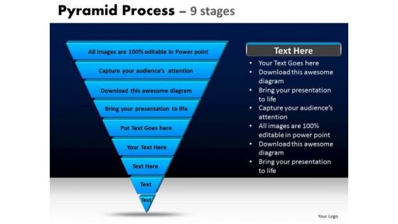 PowerPoint Templates Strategy Pyramid Process Ppt Layout