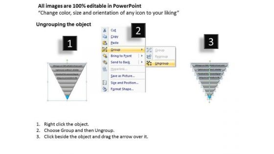 PowerPoint Templates Strategy Pyramid Process Ppt Slide