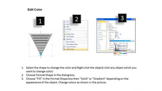 PowerPoint Templates Strategy Pyramid Process Ppt Slide