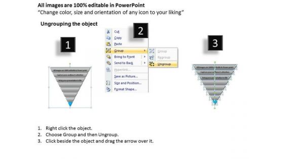 PowerPoint Templates Strategy Pyramid Process Ppt Slides