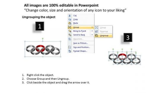 PowerPoint Templates Strategy Rings Ppt Presentation Designs