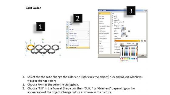 PowerPoint Templates Strategy Rings Ppt Theme