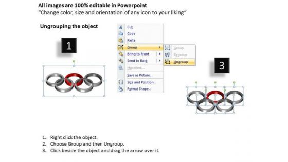 PowerPoint Templates Strategy Rings Ppt Themes