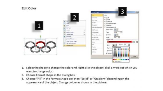 PowerPoint Templates Strategy Rings Ppt Themes