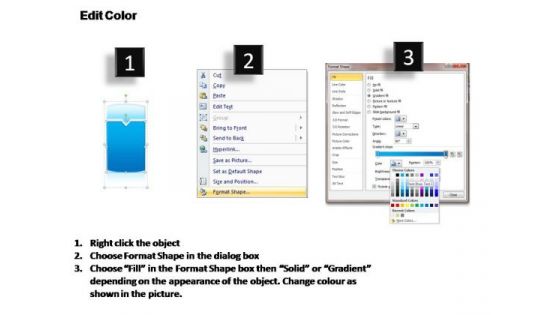 PowerPoint Templates Strategy Text Boxes Ppt Process