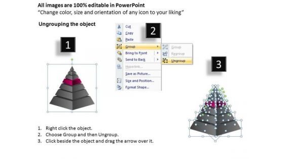 PowerPoint Templates Success Cone Diagram Ppt Slides