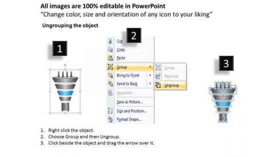 PowerPoint Templates Success Funnel Diagram Ppt Backgrounds