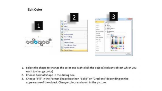 PowerPoint Templates Success Gears Ppt Slides