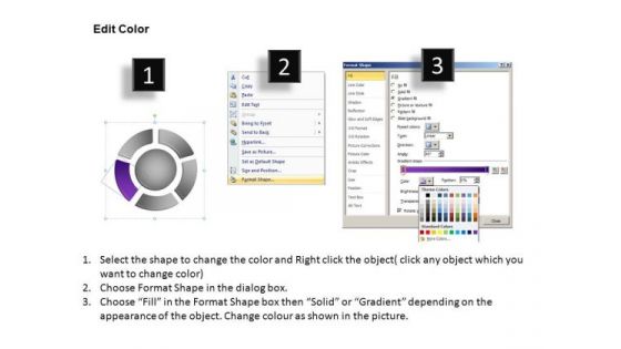 PowerPoint Templates Success Ring Chart Ppt Presentation