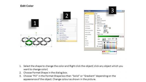 PowerPoint Templates Success Rings Ppt Theme
