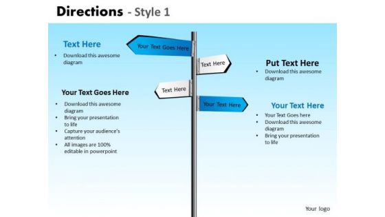 PowerPoint Templates Teamwork Directions Ppt Backgrounds