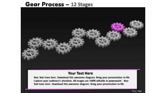 PowerPoint Templates Teamwork Gears Process Ppt Slide Designs