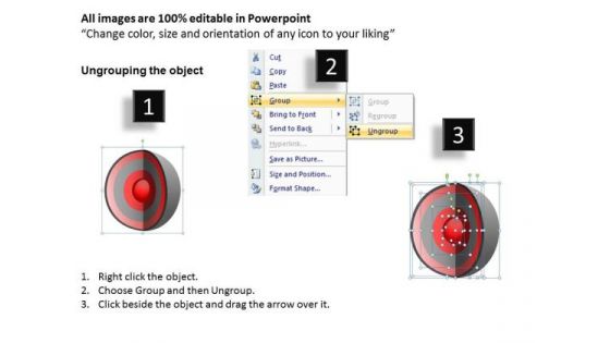 PowerPoint Theme Business Designs Targets Core Diagram Ppt Layouts