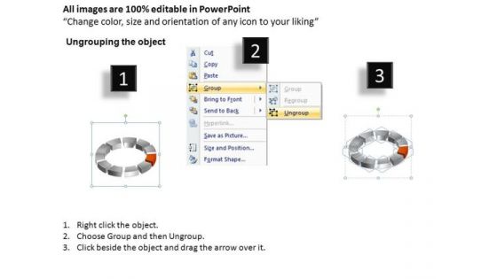 PowerPoint Theme Business Ring Process Ppt Design
