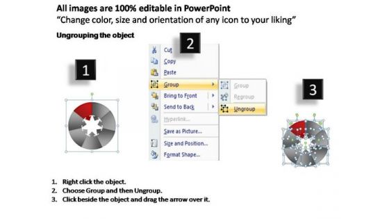 PowerPoint Theme Chart Contributing Factors Ppt Templates