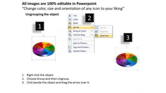 PowerPoint Theme Circle Puzzle Diagram Ppt Presentation