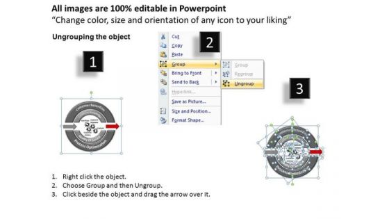 PowerPoint Theme Corporate Growth Crm Customer Relationship Ppt Slide