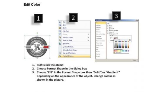 PowerPoint Theme Corporate Growth Crm Customer Relationship Ppt Slide