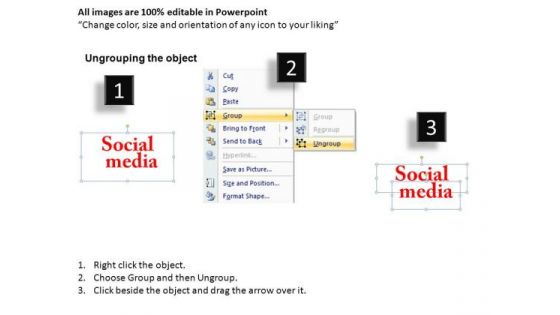 PowerPoint Theme Corporate Growth Social Media Ppt Themes