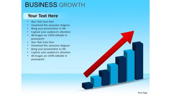 PowerPoint Theme Corporate Leadership Business Growth Ppt Templates