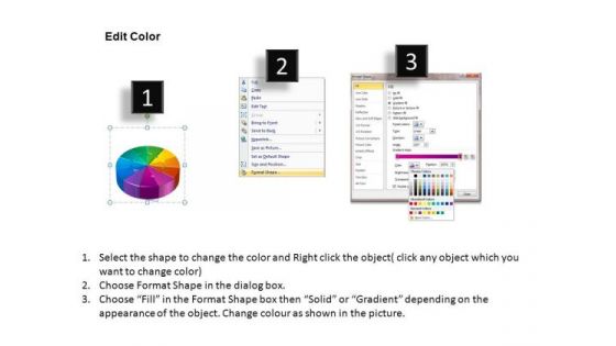 PowerPoint Theme Diagram Cycle Process Flow Ppt Template