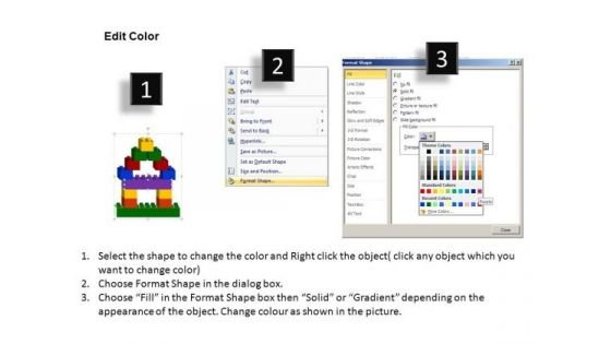 PowerPoint Theme Download Lego Ppt Process