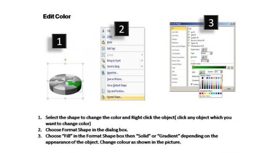 PowerPoint Theme Editable Circular Arrow Ppt Slides