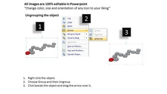 PowerPoint Theme Editable Gears Process Ppt Themes