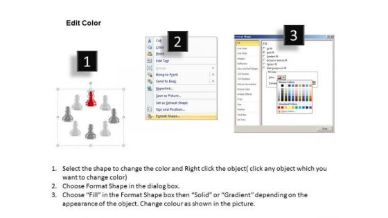PowerPoint Theme Executive Designs Chess Pawn Ppt Designs