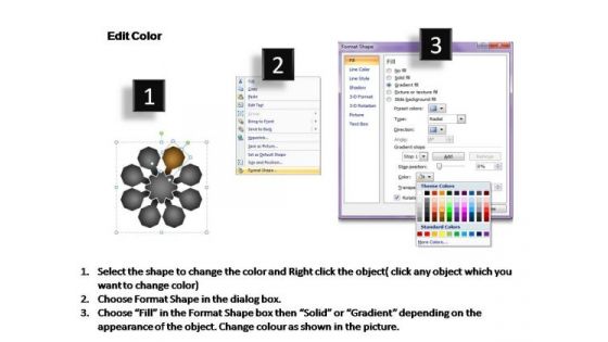 PowerPoint Theme Graphic Business Process Chart Ppt Backgrounds