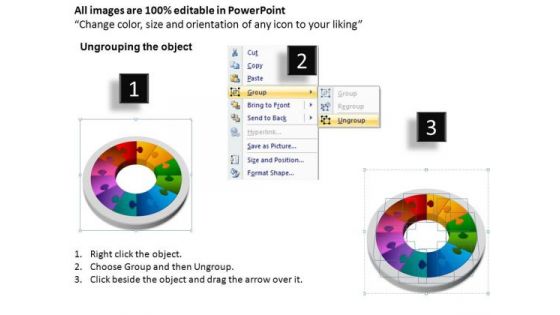 PowerPoint Theme Graphic Cycle Process Flow Ppt Process