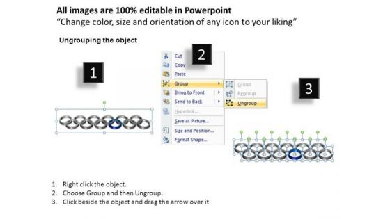 PowerPoint Theme Graphic Rings Ppt Templates