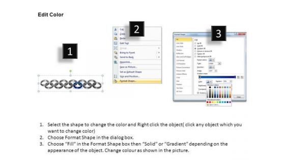 PowerPoint Theme Graphic Rings Ppt Templates